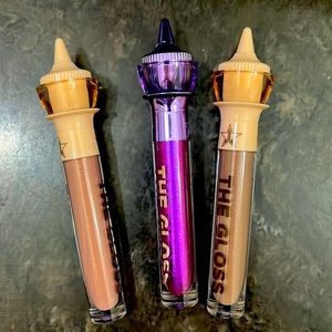 Three Jeffrey Star THE GLOSS | in shades of Body Count, Lord Star, and Table Top